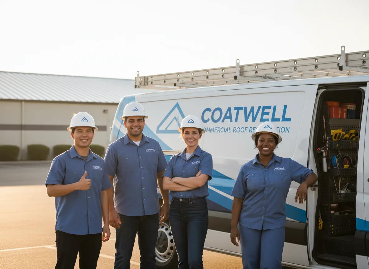Commercial roof coating company in Boyce, VA